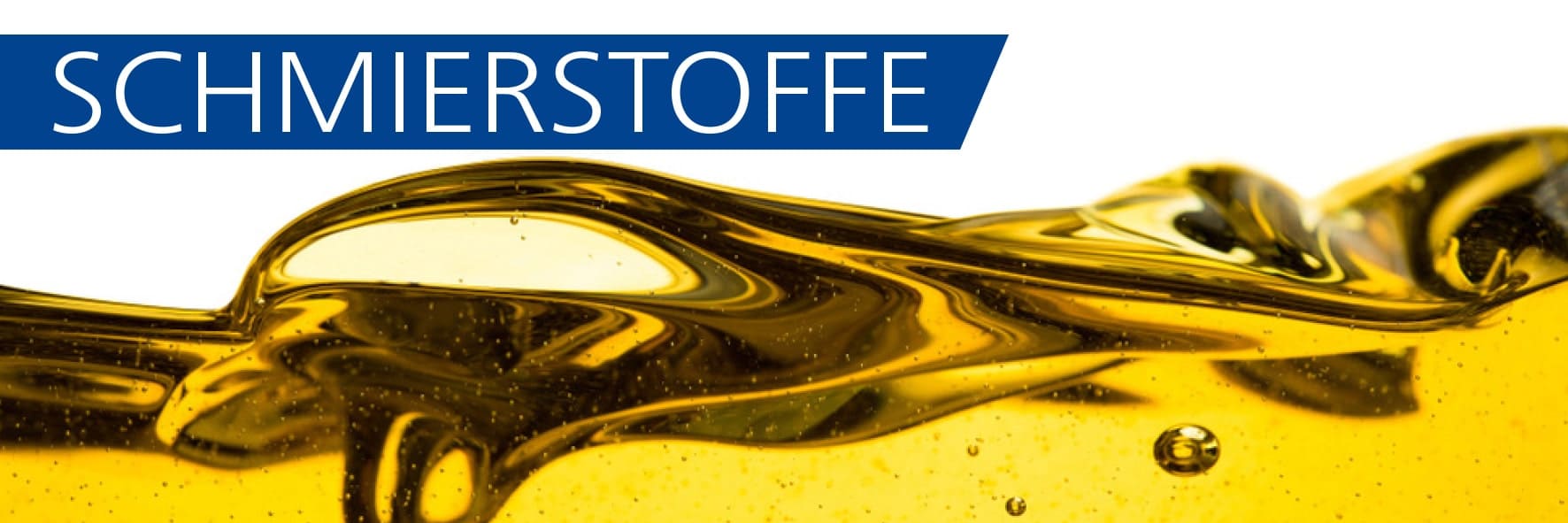 Schmierstoffe Banner