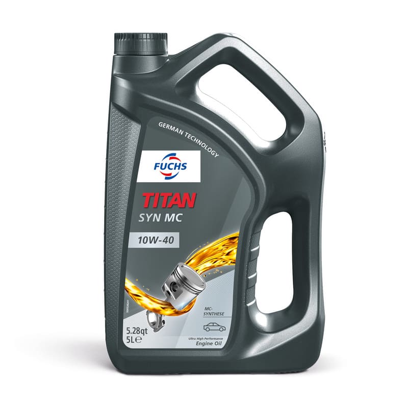 Ölkanister mit FUCHS TITAN SYN MC 10W-40