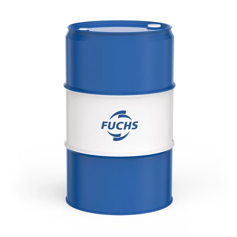 Blaues Fass mit FUCHS Fass