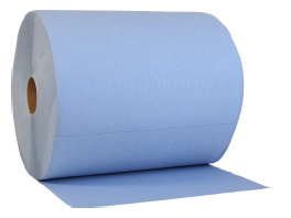 Die blaue Putzpapierrolle Wipex Bluetech
