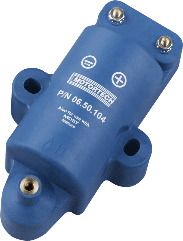 Blaue Motortech Zündspule