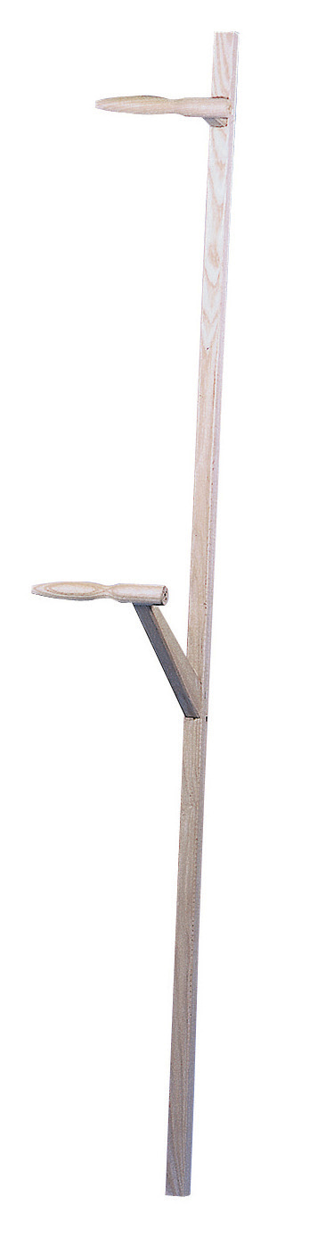 Eschenholz Sensenbaum, 2 Griffe - Länge: 150cm 