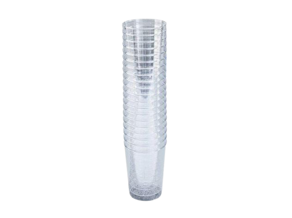 eimü dry dip cups 20 stueck  - durchisichtig