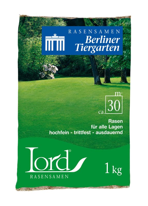LORD Berliner Tiergarten Rasensamen - 1 kg Sack