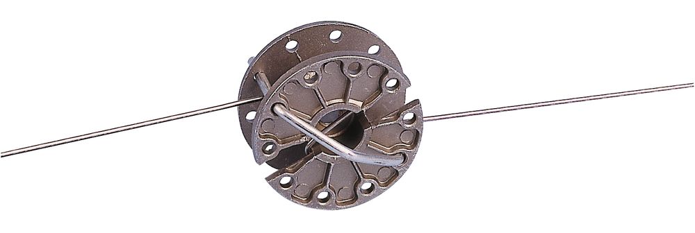 3x Rotierender Weidezaun Draht-, & Seilspanner