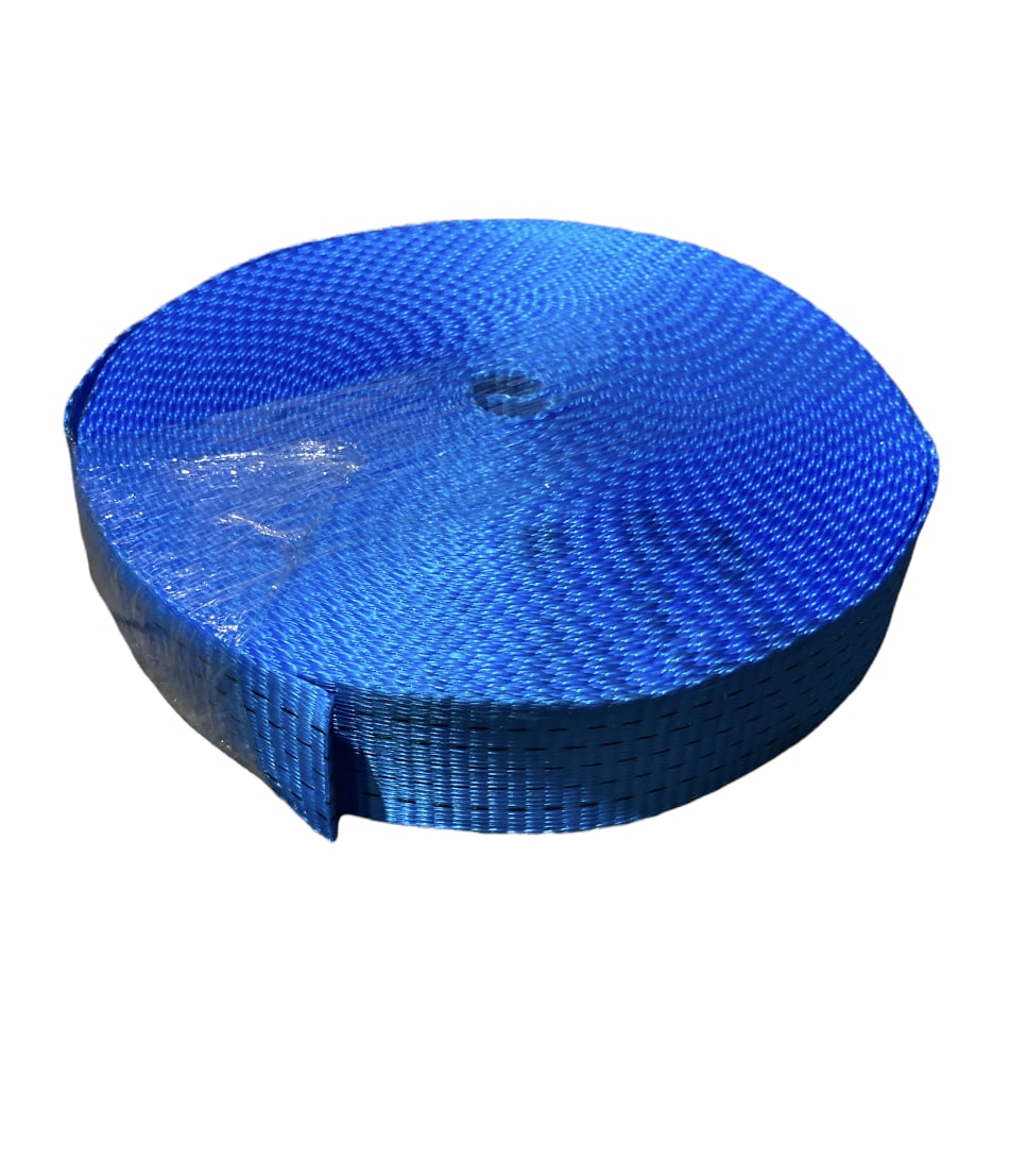 GeRon Zurrgurtband, 50 mm, blau - 25 m