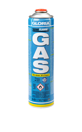 600ml Gaskartusche für Gloria Unkrautbrenner