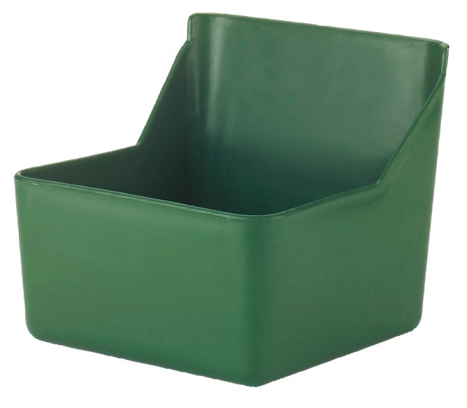 Der grüne Kerbl Kälbertrog bzw. Schaftrog