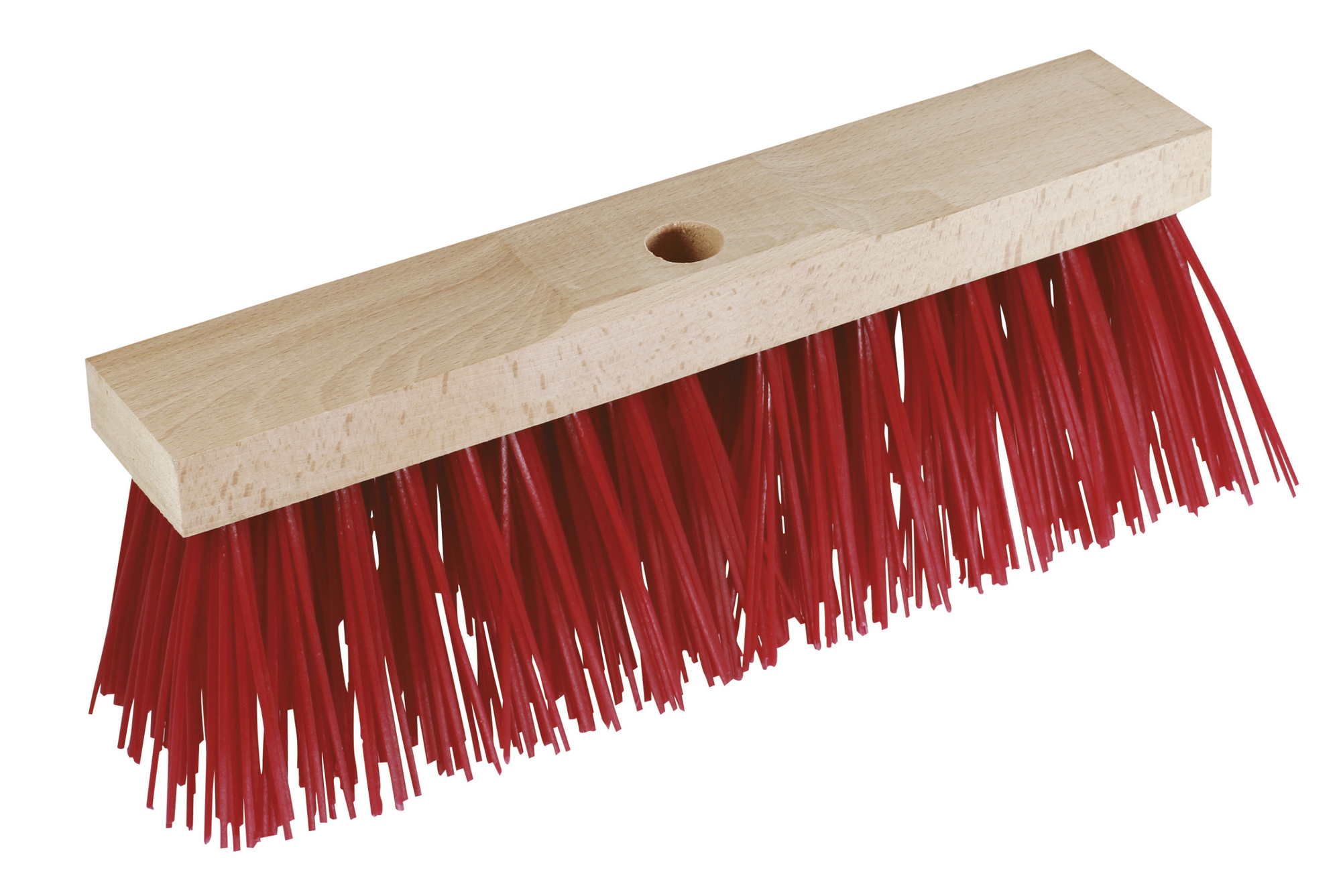 roter Straßenbesen EXTRA GROB - 35 cm
