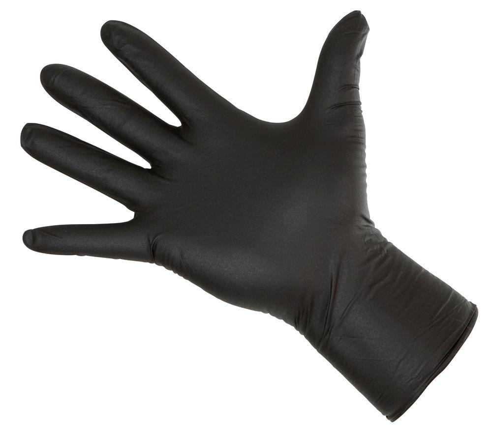 Rechter Keron Einmalhandschuh "Nitrile Long Black"