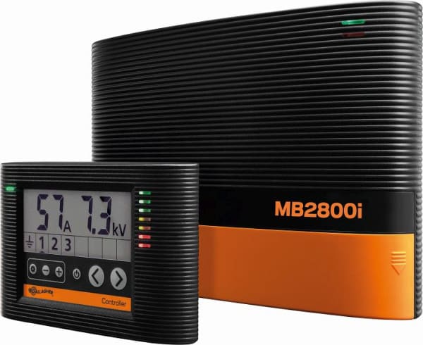 12V/230V/Solar Weidezaungerät MBS2800i 