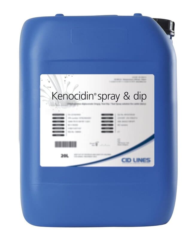 Kanister mit CID LINES Dippmittel Kenocidin Spray & Dip