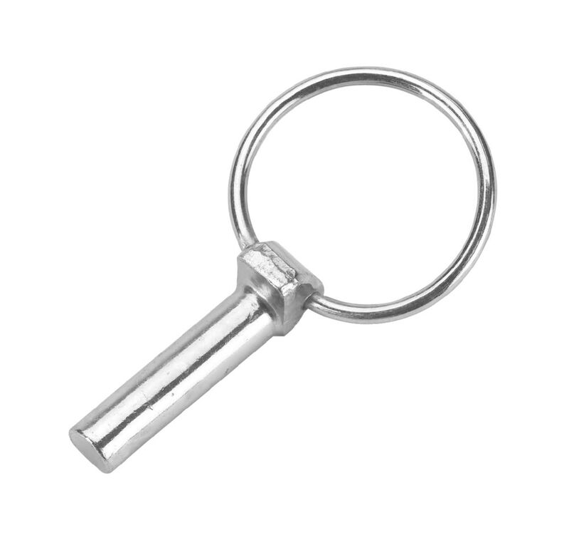Silberner Klappsplint mit Ring