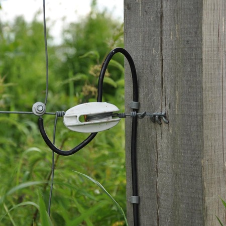 Zuleitungskabel Weidezaunbedarf in schwarz