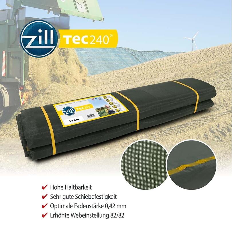 Produktdatenblatt des Zill Siloschutzgitter tec240 mit Details