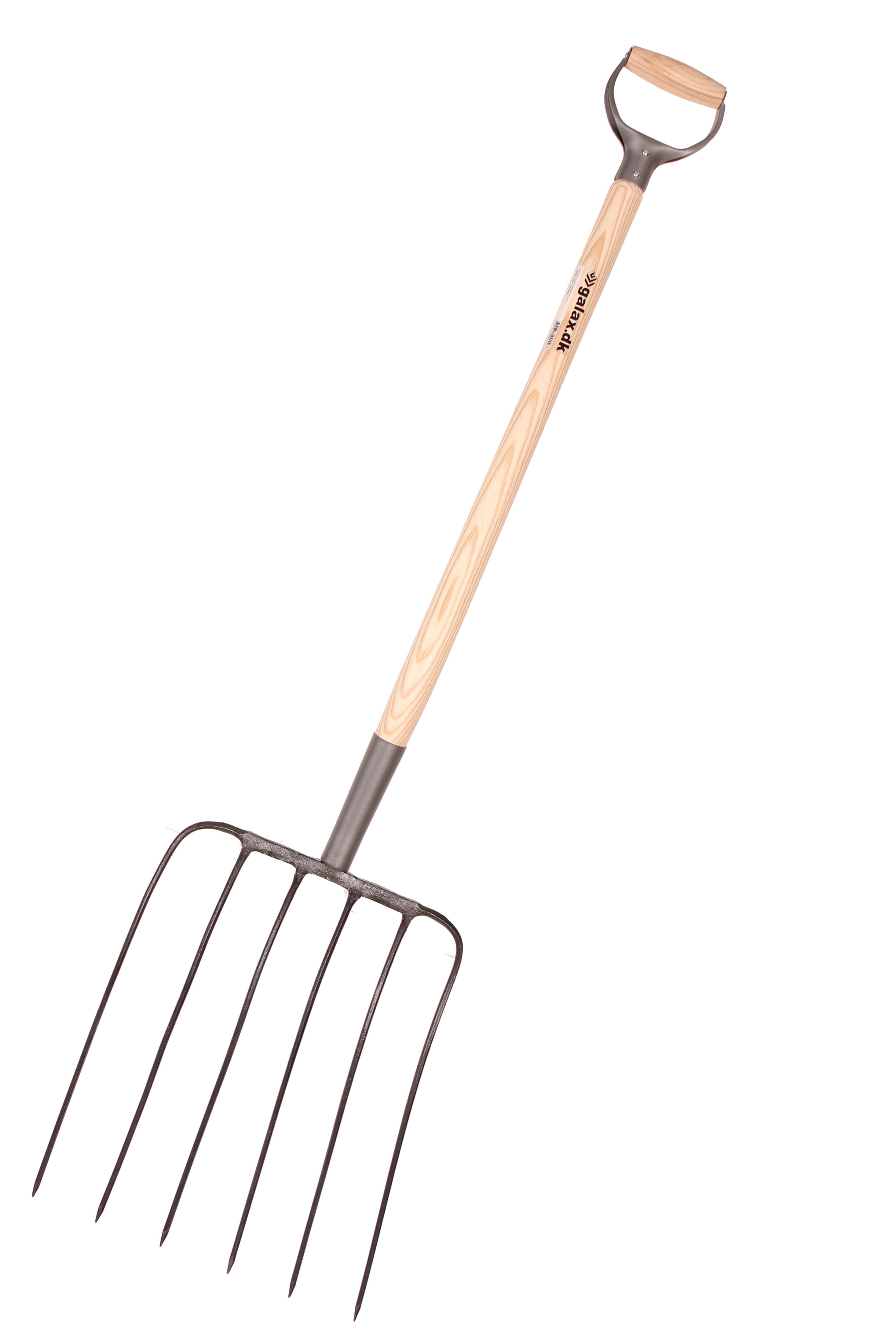Maisgabel Galax mit D-Griff Stiel - 6 Zinken