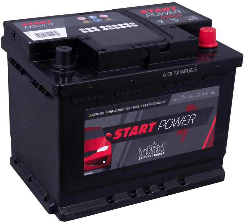 Start Power 12V 55Ah Batterie