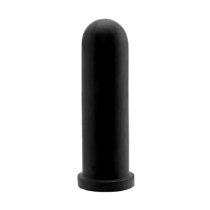 Der schwarze zylindrische Kälbersauger mit Kreuzschlitz von Gewa Gelle