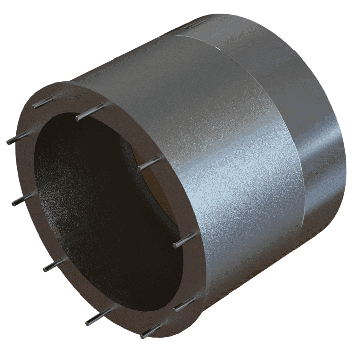 Schwarze, runde Katalysatorscheibe GH 496-120-3-2.1-ME387-FL519-S