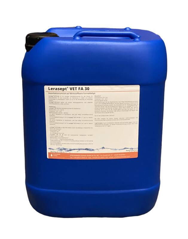 Lerasept VET FA30 im blauen Kanister