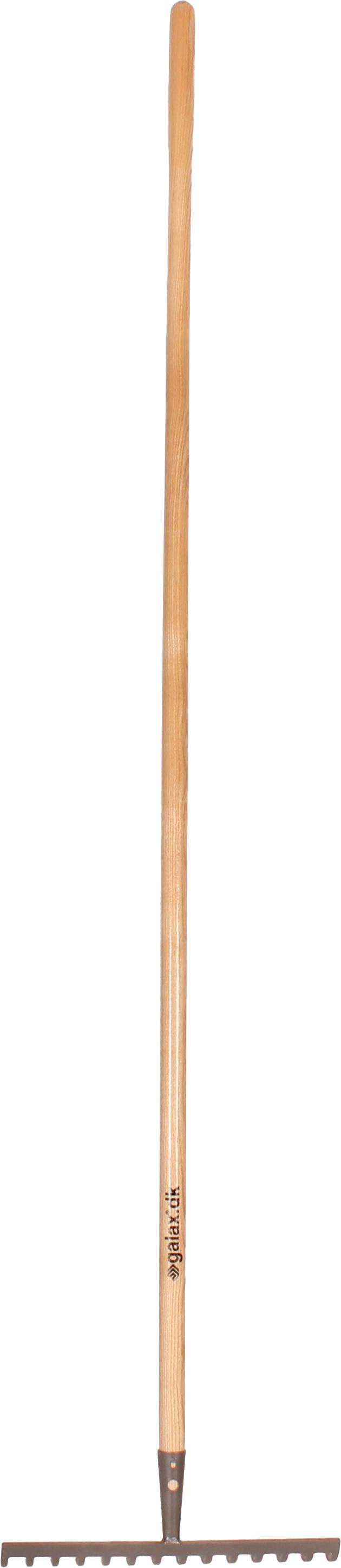 36cm Harke Galax, enger Zinkenabstand - mit Stiel
