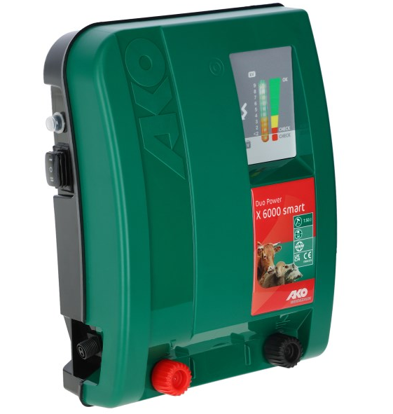 AKO 12/230V Weidezaungerät Duo Power X 6000 smart