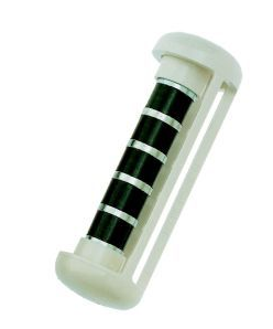 Weiß-schwarzer Käfigmagnet