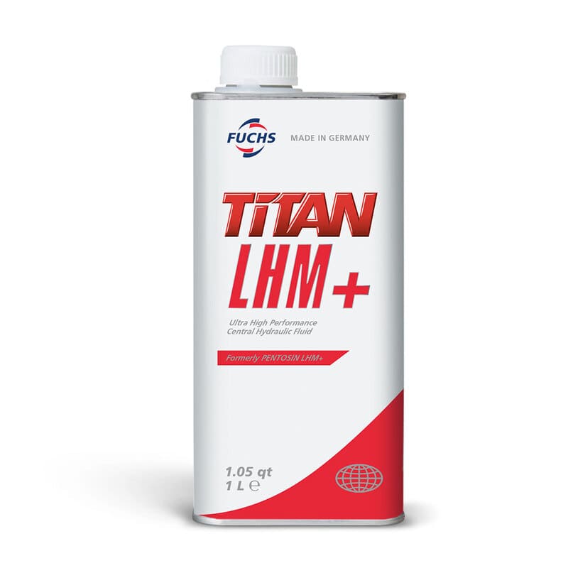 Dose mit FUCHS Hydrauliköl TITAN LHM PLUS