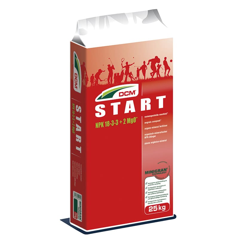 Roter 25 Kilo Sack mit Start Minigran von Cuxin