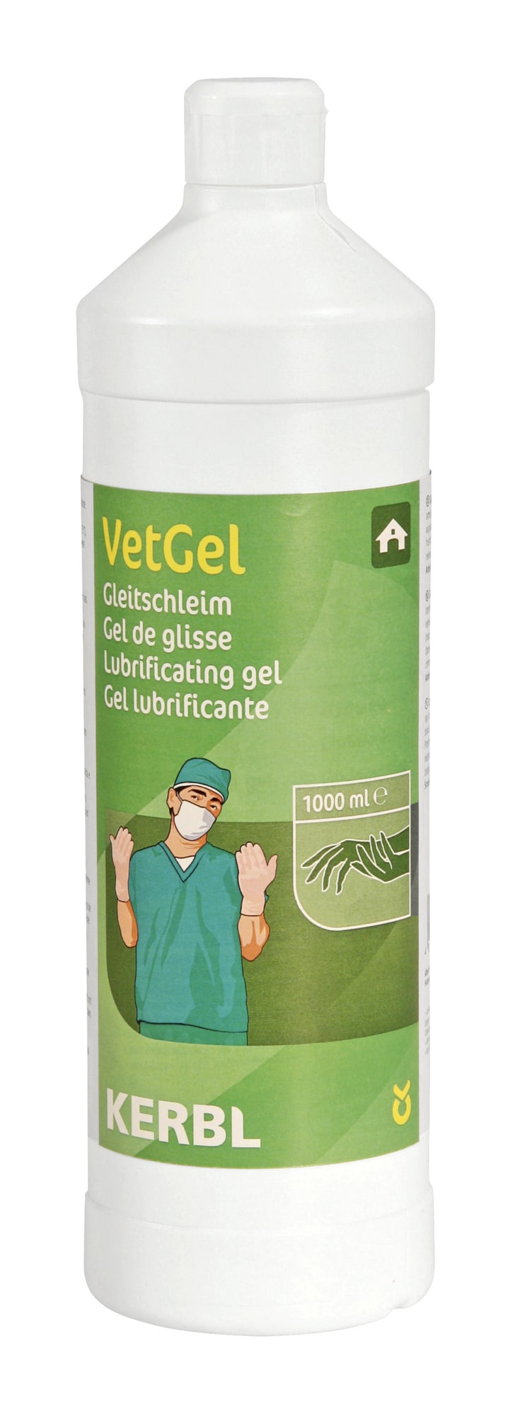 Die VetGel weiße 1 Liter Flasche 