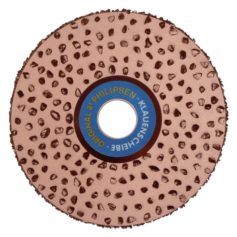Super Klauenschleifscheibe, beidseitig - Durchmesser 12,5cm