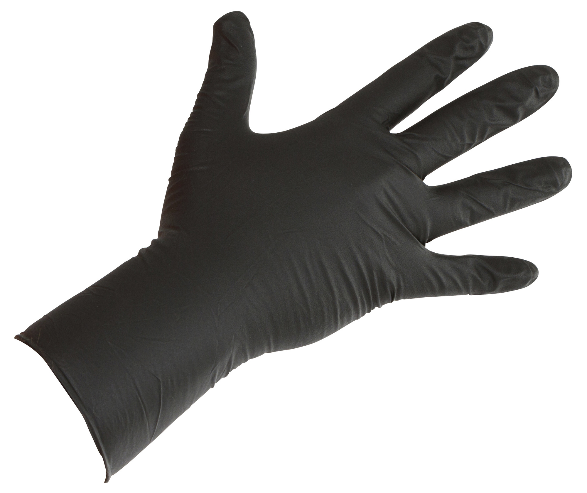 Linker Keron Einmalhandschuh "Nitrile Long Black"