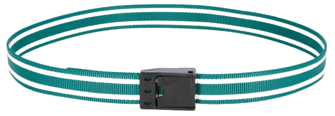 Halsmarkierungsband mit Klemmverschluss, grün/weiß, 90 cm
